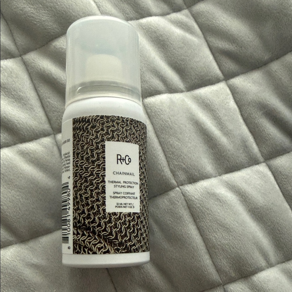 R+Co Chainmail Thermal Protection Styling Spray - White